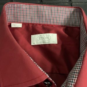 Red Eton Dress shirt